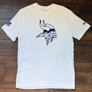 NFL Minnesota Vikings Nike Dri-Fit Crew Alternate Winter Whiteout T-Shirt
